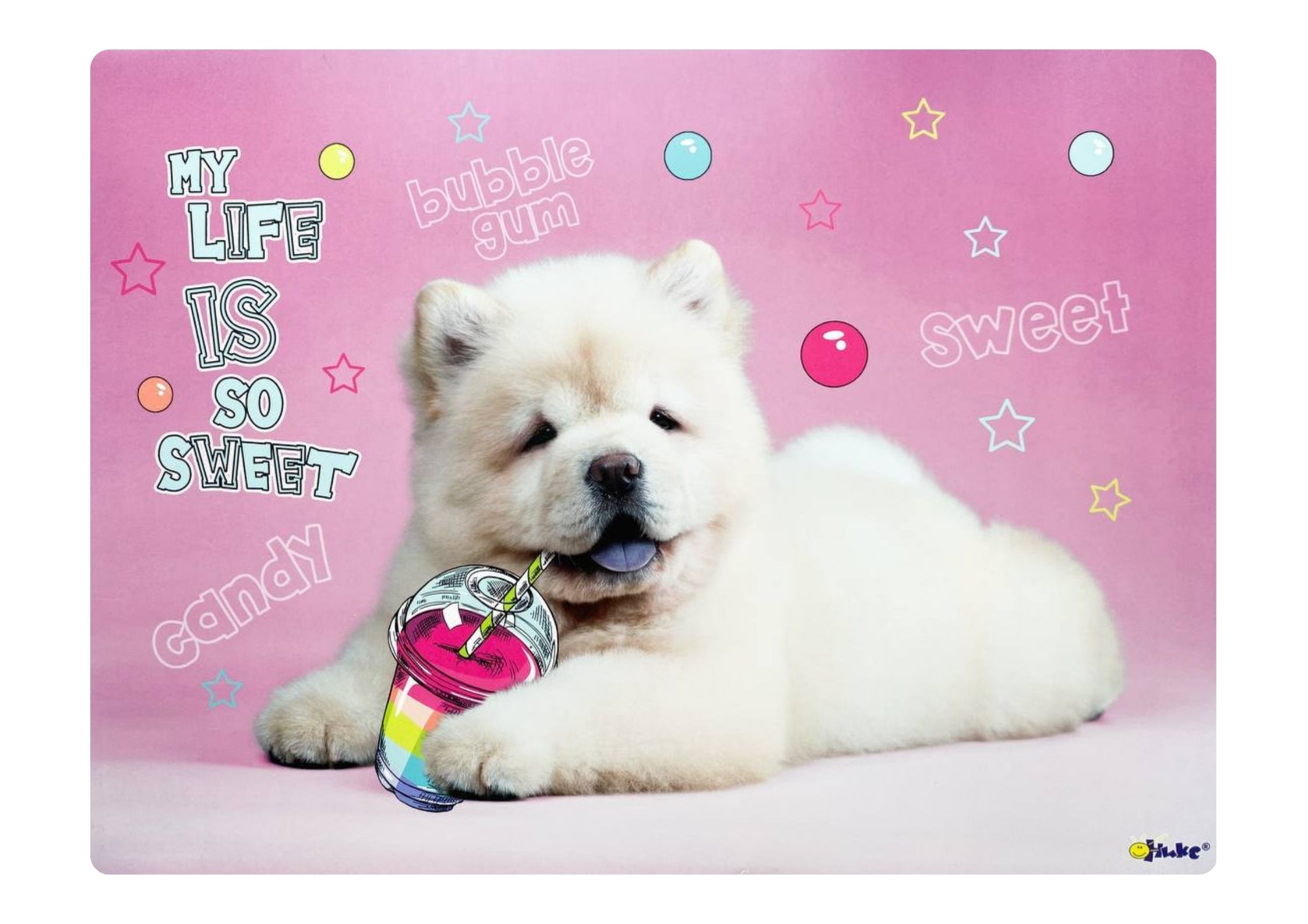 настольное покрытие "sweet dog" а3 пластик Настольное покрытие "sweet dog" а3 пластик