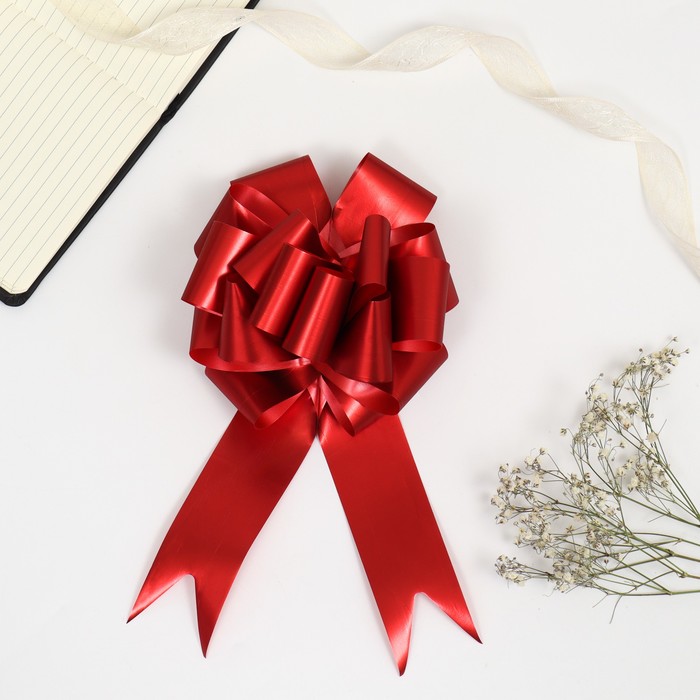 бант-шар №4,5 красный Бант-шар №4,5 красный