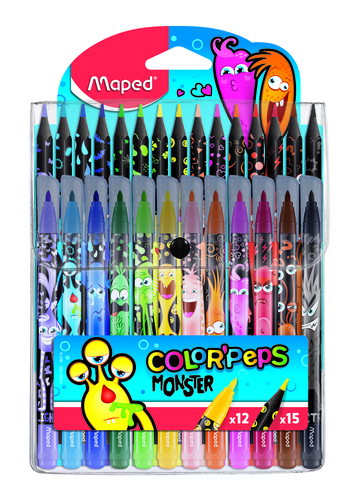 набор для рисования "maped "color'peps monster" 27 пр. Набор для рисования "maped "color'peps monster" 27 пр.