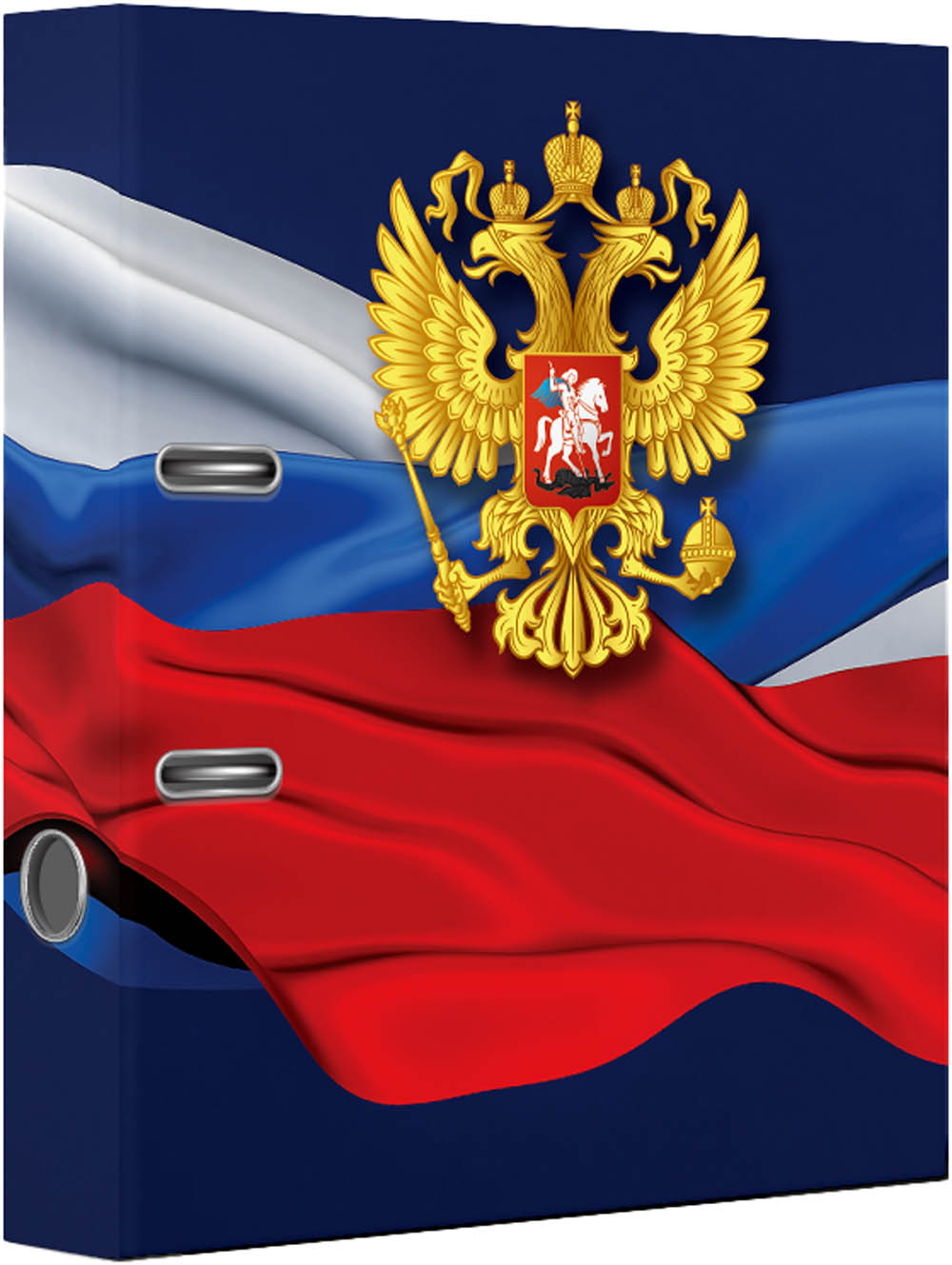 папка-регистратор 7,5см картон. ламин. devente "герб" металл.уголок Папка-регистратор 7,5см картон. ламин. devente "герб" металл.уголок