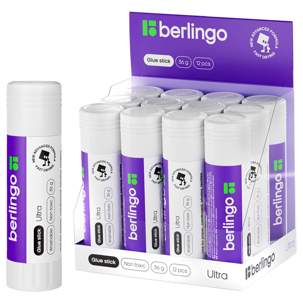 клей-карандаш berlingo ultra 36г pvp Клей-карандаш berlingo ultra 36г pvp