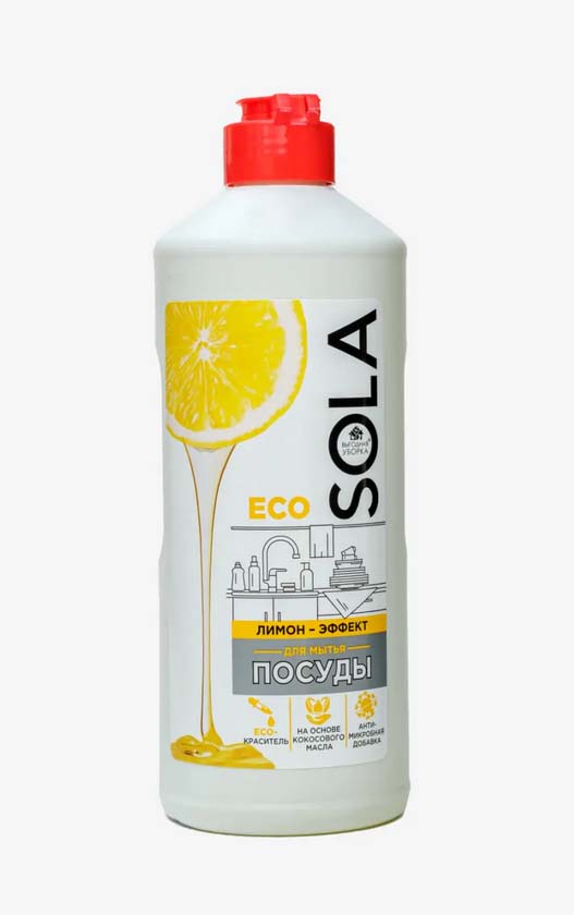 средство д/мытья посуды "sola лимон эффект" 500мл. Средство д/мытья посуды "sola лимон эффект" 500мл.