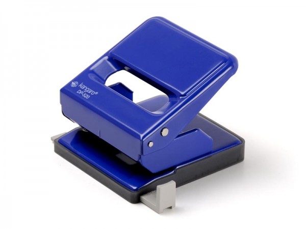 дырокол "kangaro" на 25л. синий c планкой Дырокол "kangaro" на 25л. синий c планкой