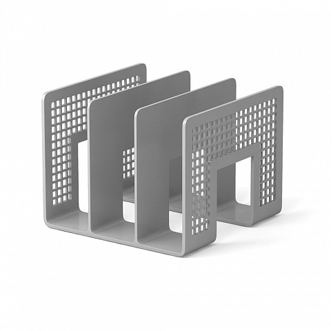 лоток для бумаг и папок 3 секц. erich krause серый Лоток для бумаг и папок 3 секц. erich krause серый