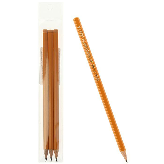 карандаши "koh-i-noor" 3 шт. (h,hb,в) (чехия) Карандаши "koh-i-noor" 3 шт. (h,hb,в) (чехия)
