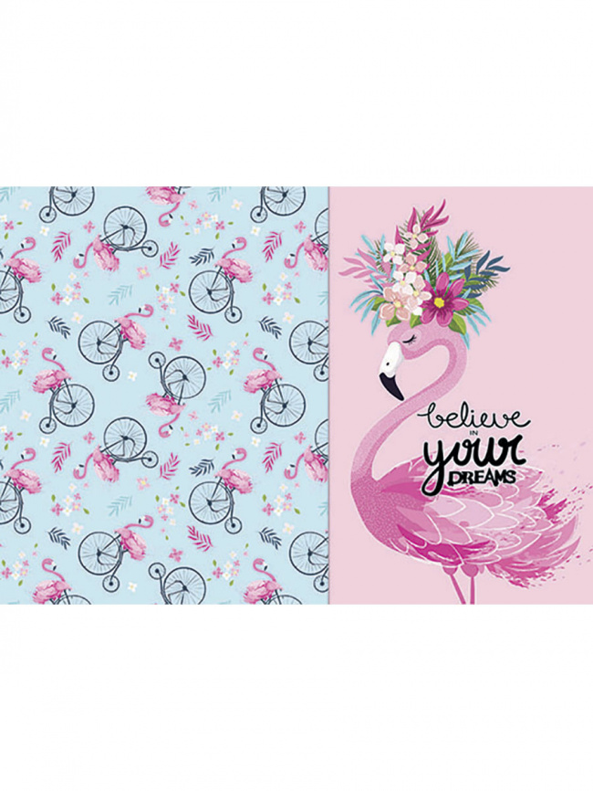 настольное покрытие "фламинго" а3 пластик Настольное покрытие "фламинго" а3 пластик