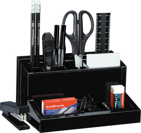 набор канцелярский "erich krause "leader" черный 14 пр. Набор канцелярский "erich krause "leader" черный 14 пр.