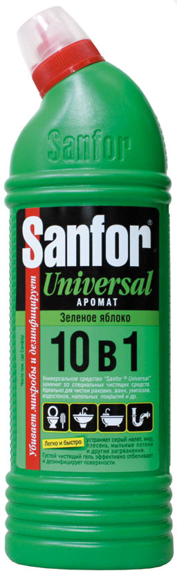 антибакт.ср-во "sanfor universal" гель 750мл Антибакт.ср-во "sanfor universal" гель 750мл