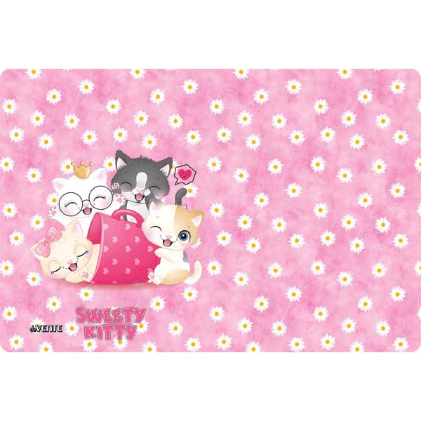 настольное покрытие "sweet cats" (devente) 430х290мм пластик 3d Настольное покрытие "sweet cats" (devente) 430х290мм пластик 3d