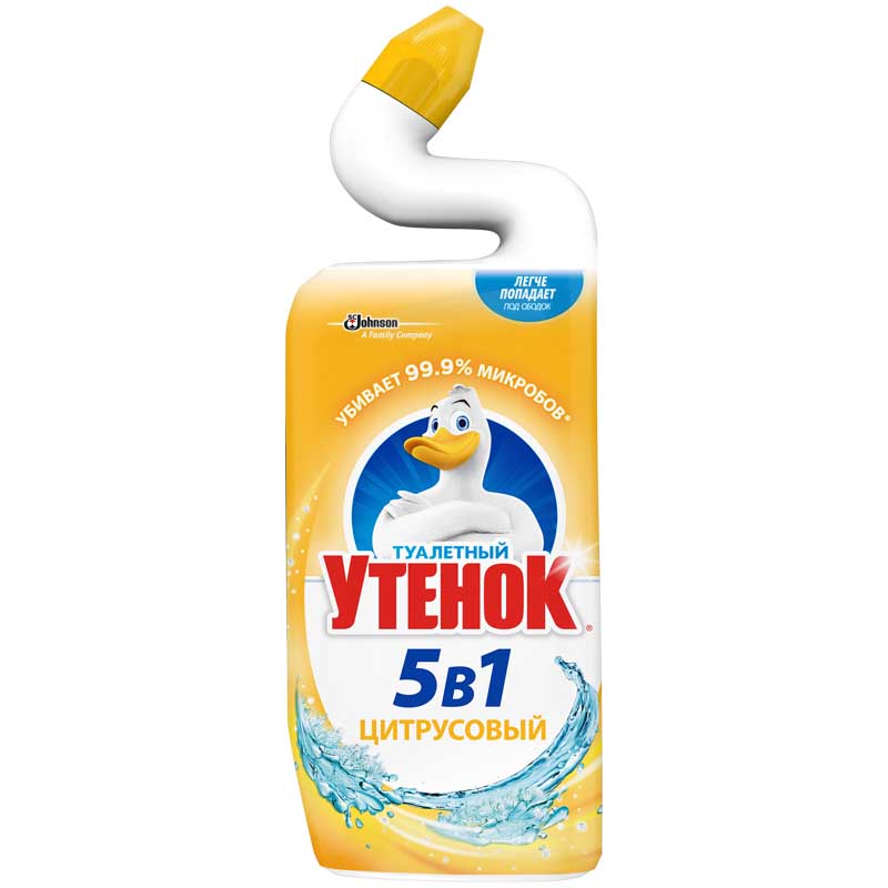 антибакт.ср-во "утенок туалетный" цитрус 500мл Антибакт.ср-во "утенок туалетный" цитрус 500мл