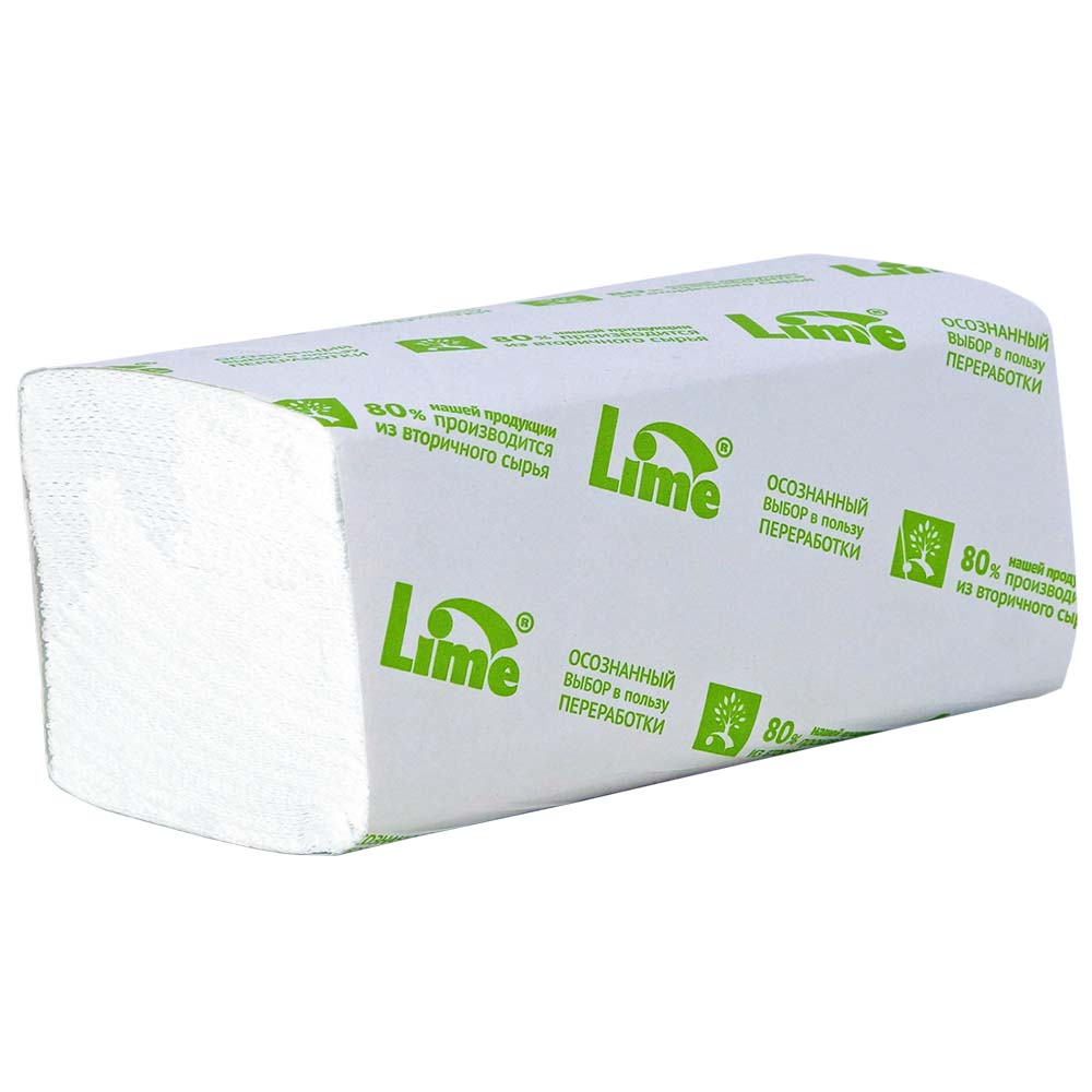 полотенце бумажное v, 2 сл., 23х24см, 200л. "lime" Полотенце бумажное v, 2 сл., 23х24см, 200л. "lime"