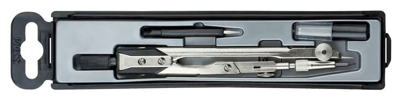 набор чертёжный 3 предмета глобус "техника" 125мм Набор чертёжный 3 предмета глобус "техника" 125мм