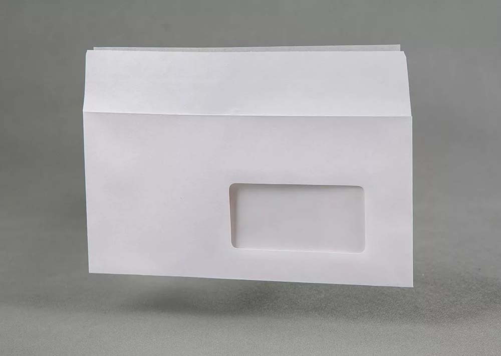 конверт евро 110х220 немаркиров. правое окно силикон 80гр. без внутр.заливки Конверт евро 110х220 немаркиров. правое окно силикон 80гр. без внутр.заливки