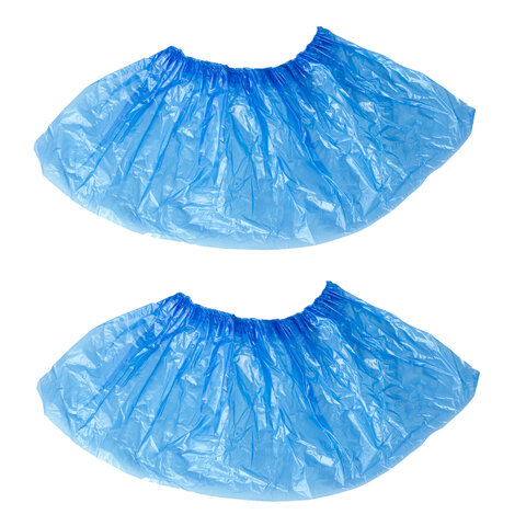 бахилы 30 мк, 4 г, пнд прочные (50 пар) Бахилы 30 мк, 4 г, пнд прочные (50 пар)