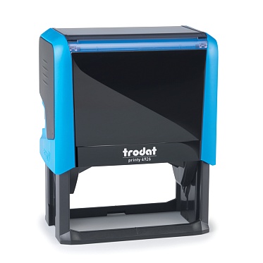 оснастка для штампа trodat 75х38мм синяя Оснастка для штампа trodat 75х38мм синяя