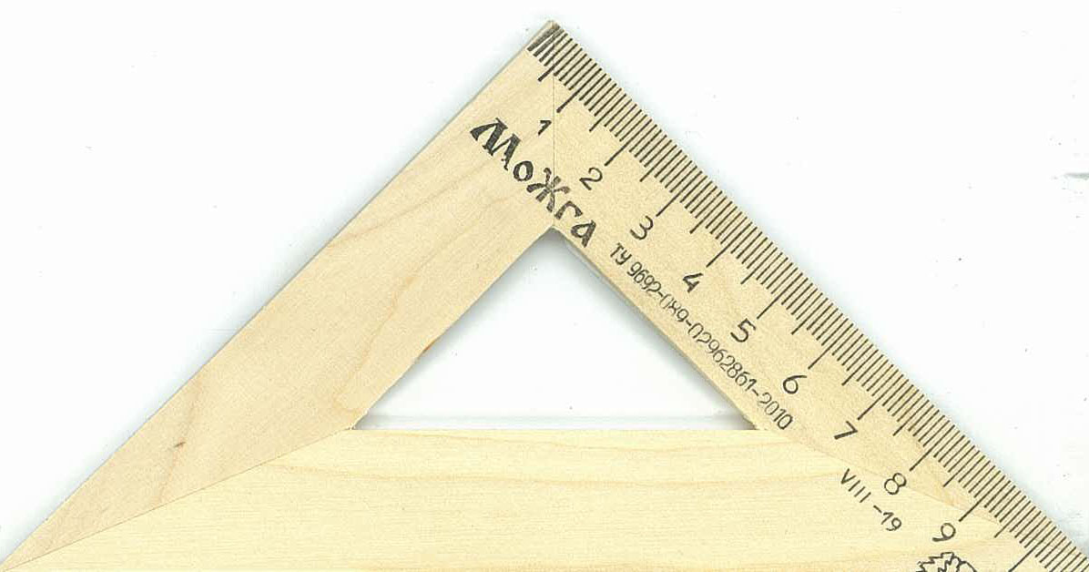 треугольник деревянный 45х110 Треугольник деревянный 45х110