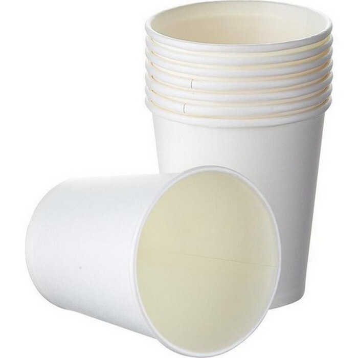 одноразовый стакан бумажный 250мл белый 50 шт Одноразовый стакан бумажный 250мл белый 50 шт