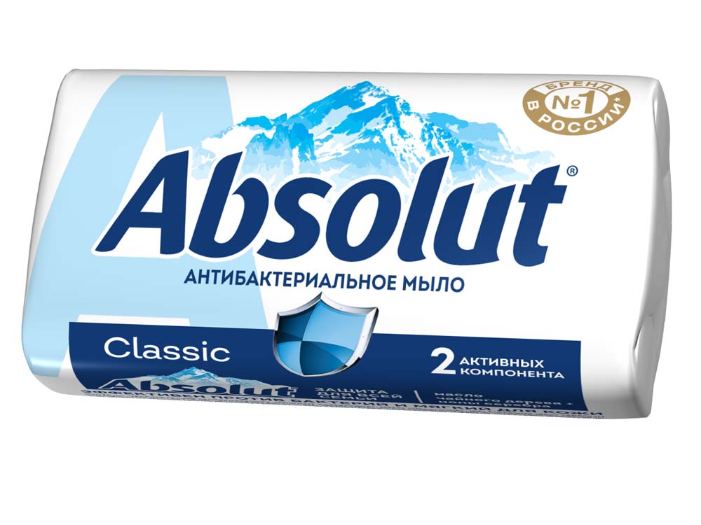 мыло антибактериал. "абсолют" ультразащита 90 г Мыло антибактериал. "абсолют" ультразащита 90 г