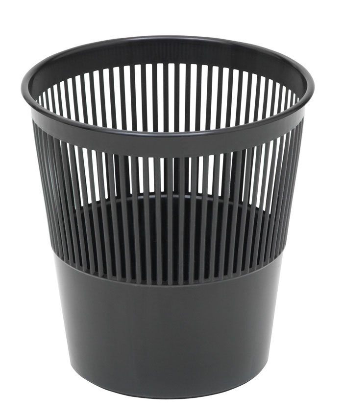 корзина д/бумаг "стамм" круглая сетч. черная 09л. Корзина д/бумаг "стамм" круглая сетч. черная 09л.