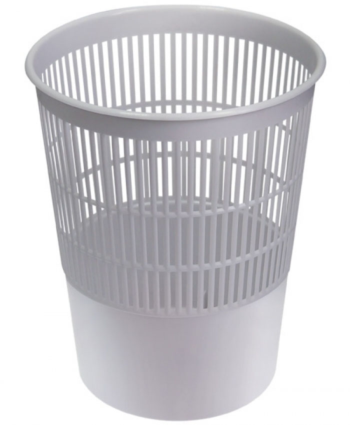 корзина д/бумаг "стамм" круглая сетч. серая 14л. Корзина д/бумаг "стамм" круглая сетч. серая 14л.
