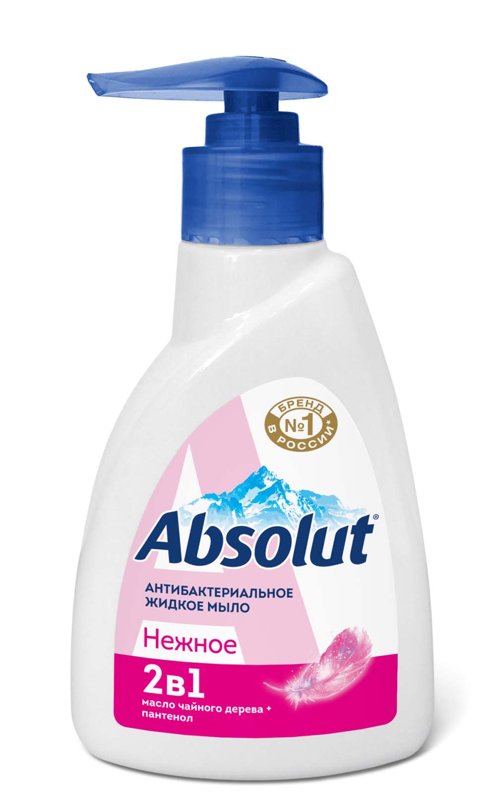 мыло жидкое антибактериальное "absolut" нежное 250 г с дозатором Мыло жидкое антибактериальное "absolut" нежное 250 г с дозатором