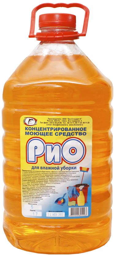 моющее ср-во универс. "рио" 5л (концентрат) Моющее ср-во универс. "рио" 5л (концентрат)