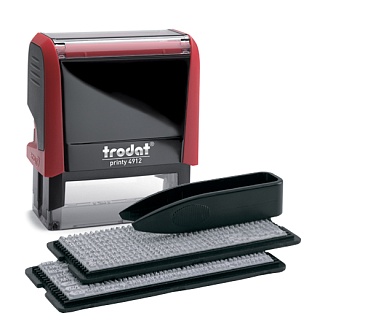 оснастка самонаб. для штампа "trodat" 47х18мм 4 строки красн. Оснастка самонаб. для штампа "trodat" 47х18мм 4 строки красн.