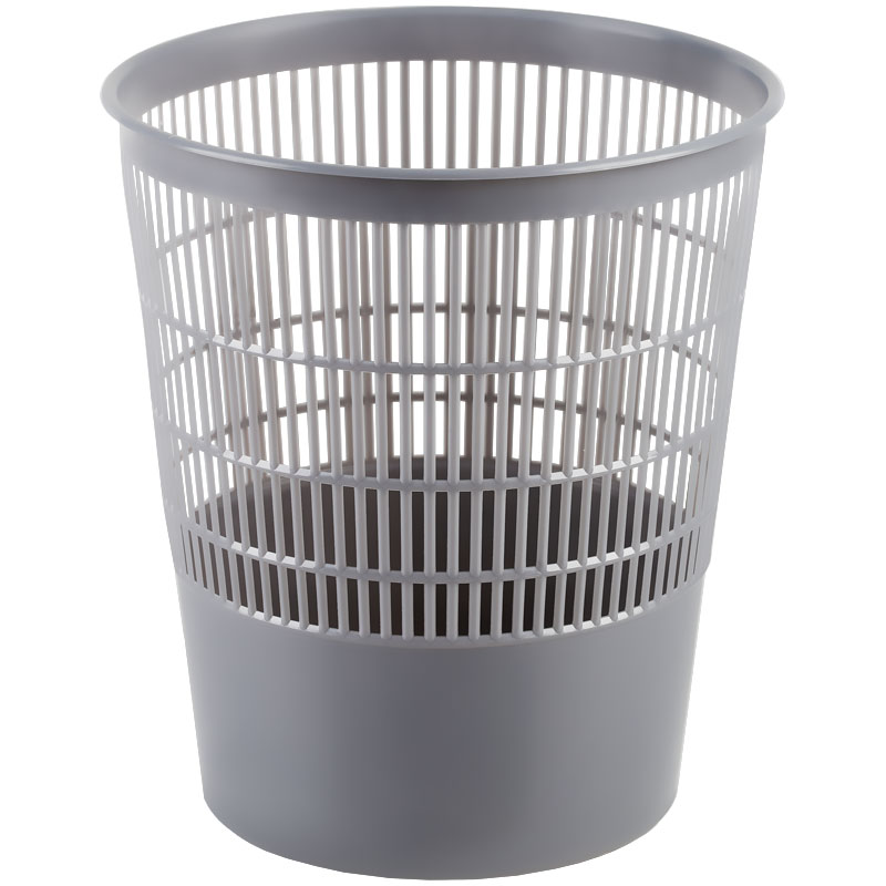 корзина д/бумаг "стамм" круглая сетч. серая 18л. Корзина д/бумаг "стамм" круглая сетч. серая 18л.
