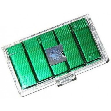 скобы для степлера №10 "kangaro" зеленые 1000 шт. (2-20 листов) Скобы для степлера №10 "kangaro" зеленые 1000 шт. (2-20 листов)