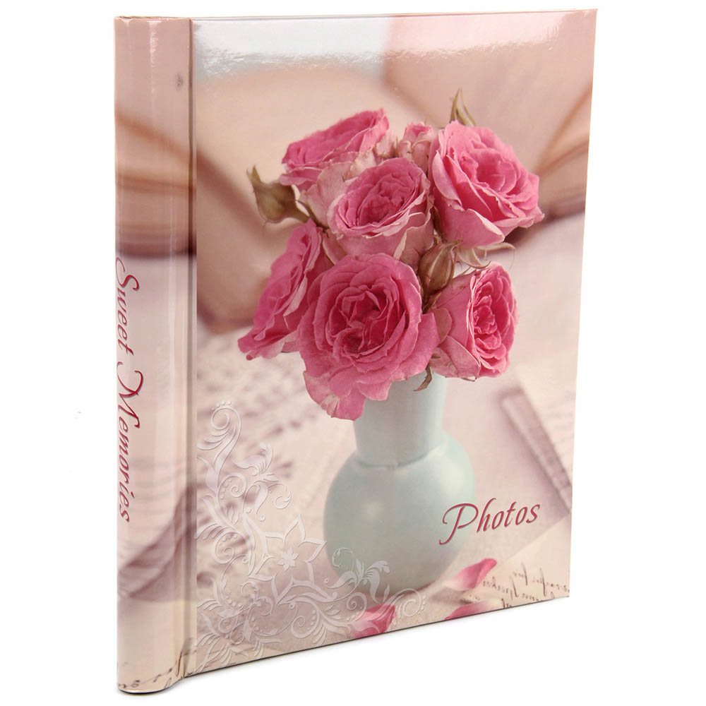альбом для фото 10 л. с магн. плёнкой 23х28см. "delicate flowers" Альбом для фото 10 л. с магн. плёнкой 23х28см. "delicate flowers"