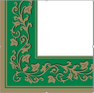 салфетки бум. 330х330мм 20 шт. 3-сл. "золотые узоры на зеленом фоне" Салфетки бум. 330х330мм 20 шт. 3-сл. "золотые узоры на зеленом фоне"
