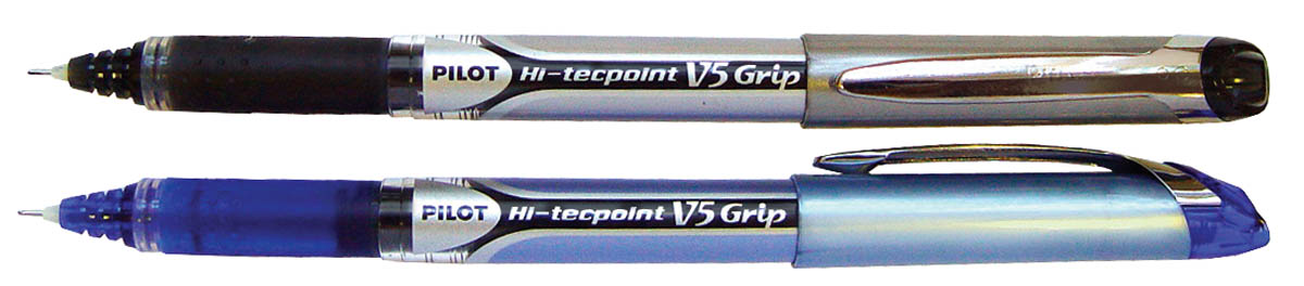 ручка роллер "pilot" "hi-tecpoint v5 grip" син. 0,5 мм игол. наконечник (разовая) Ручка роллер "pilot" "hi-tecpoint v5 grip" син. 0,5 мм игол. наконечник (разовая)