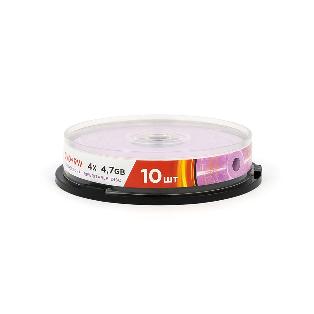 диск dvd+rw "mirex" 4х cakebox 10шт. Диск dvd+rw "mirex" 4х cakebox 10шт.