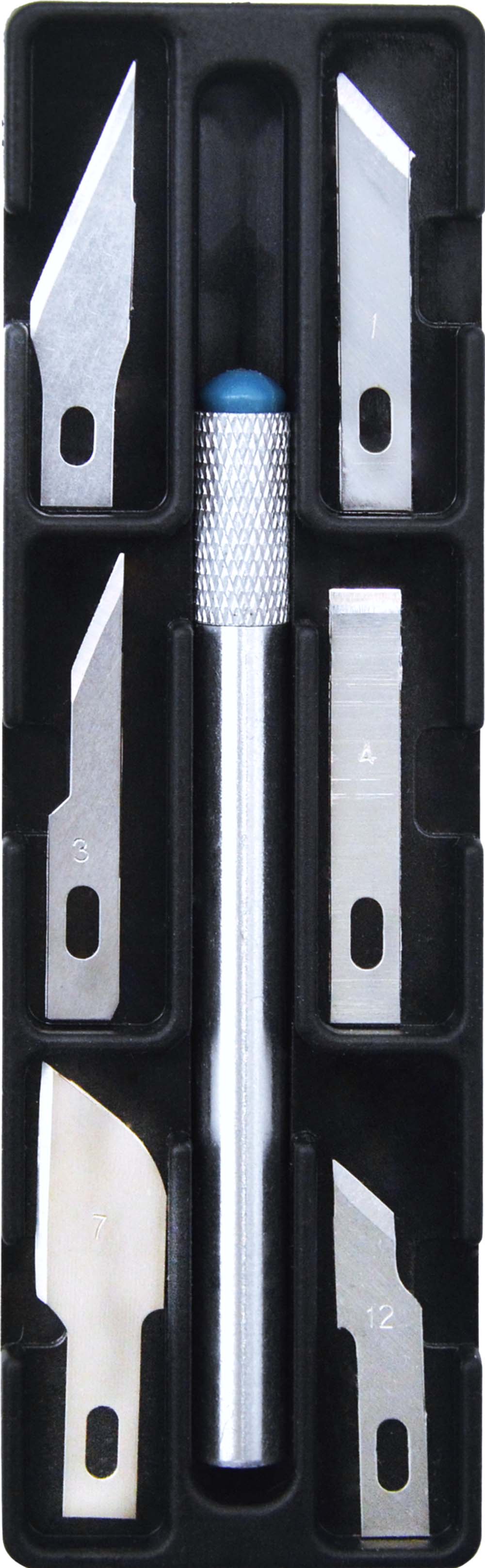 нож-скальпель канцелярский devente металлич.корпус+6 лезвий Нож-скальпель канцелярский devente металлич.корпус+6 лезвий