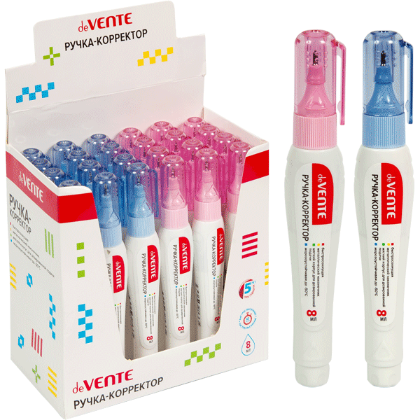 корректирующая ручка devente 8мл Корректирующая ручка devente 8мл