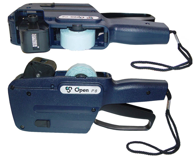 этикет-пистолет 1стр. волнистая лента 22х12мм 8 симв. open p8 Этикет-пистолет 1стр. волнистая лента 22х12мм 8 симв. open p8