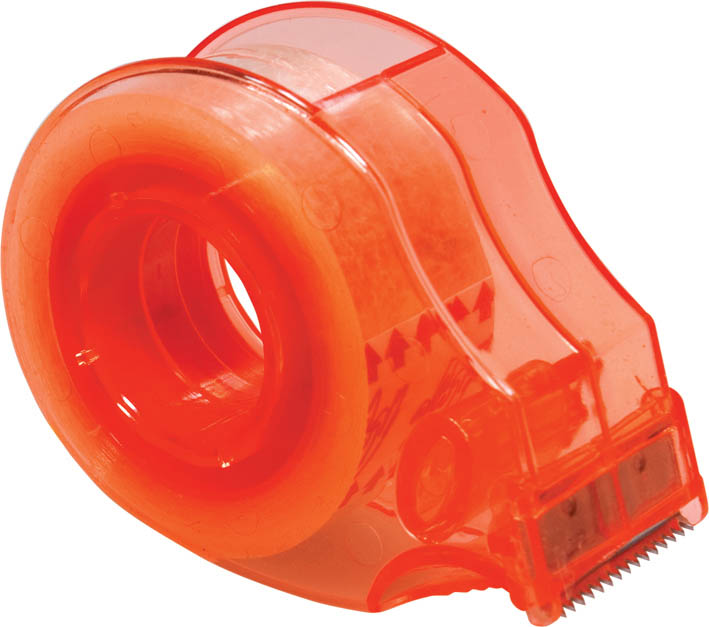 клейкая лента-диспенсер канцелярский 18ммх20м "луч" Клейкая лента-диспенсер канцелярский 18ммх20м "луч"