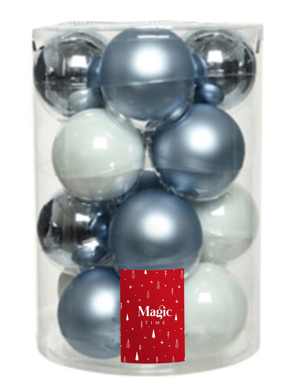 набор шаров 6см 20шт. (стекло) Набор шаров 6см 20шт. (стекло)