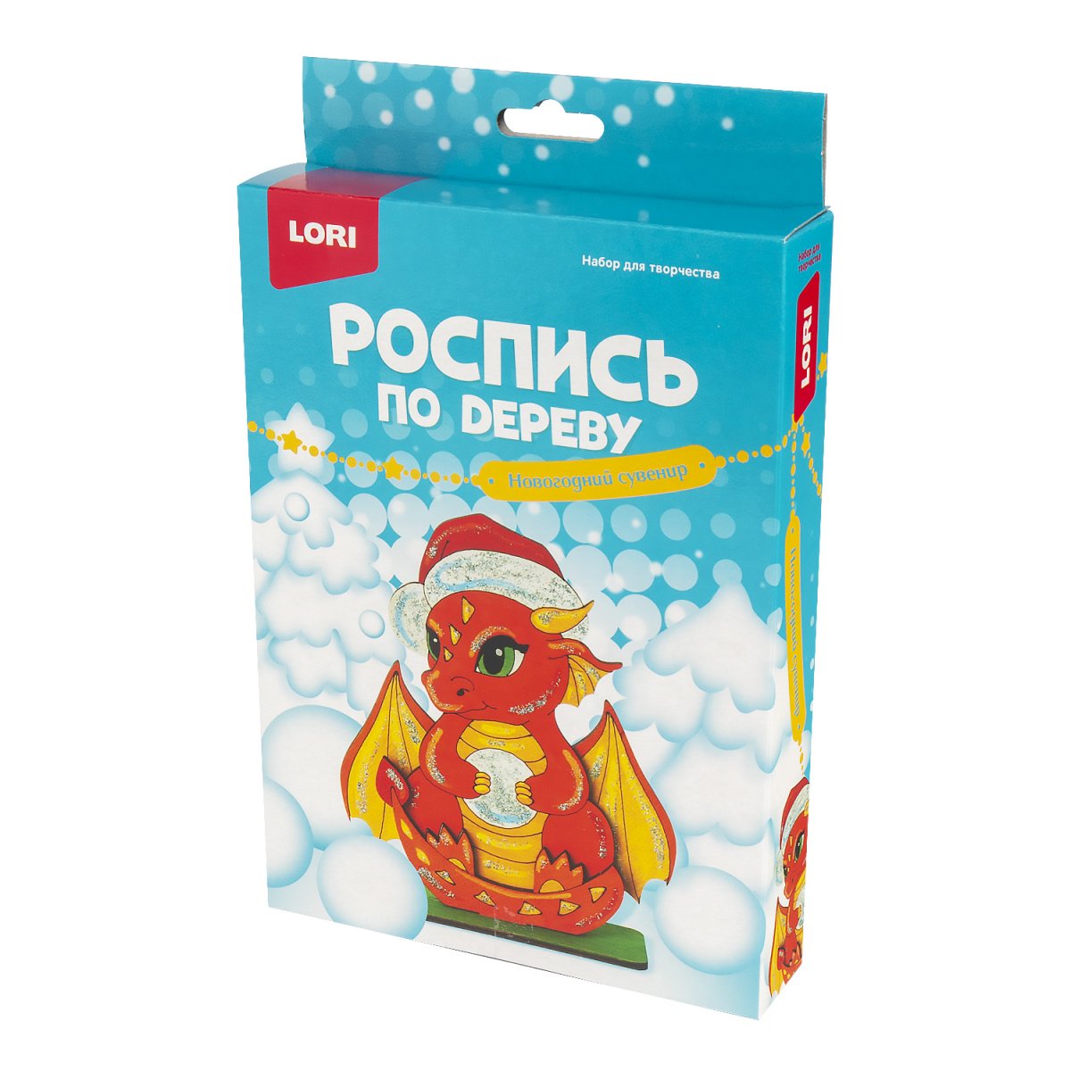 набор д/творч.роспись по дереву новогодний сувенир "дракончик" Набор д/творч.роспись по дереву новогодний сувенир "дракончик"