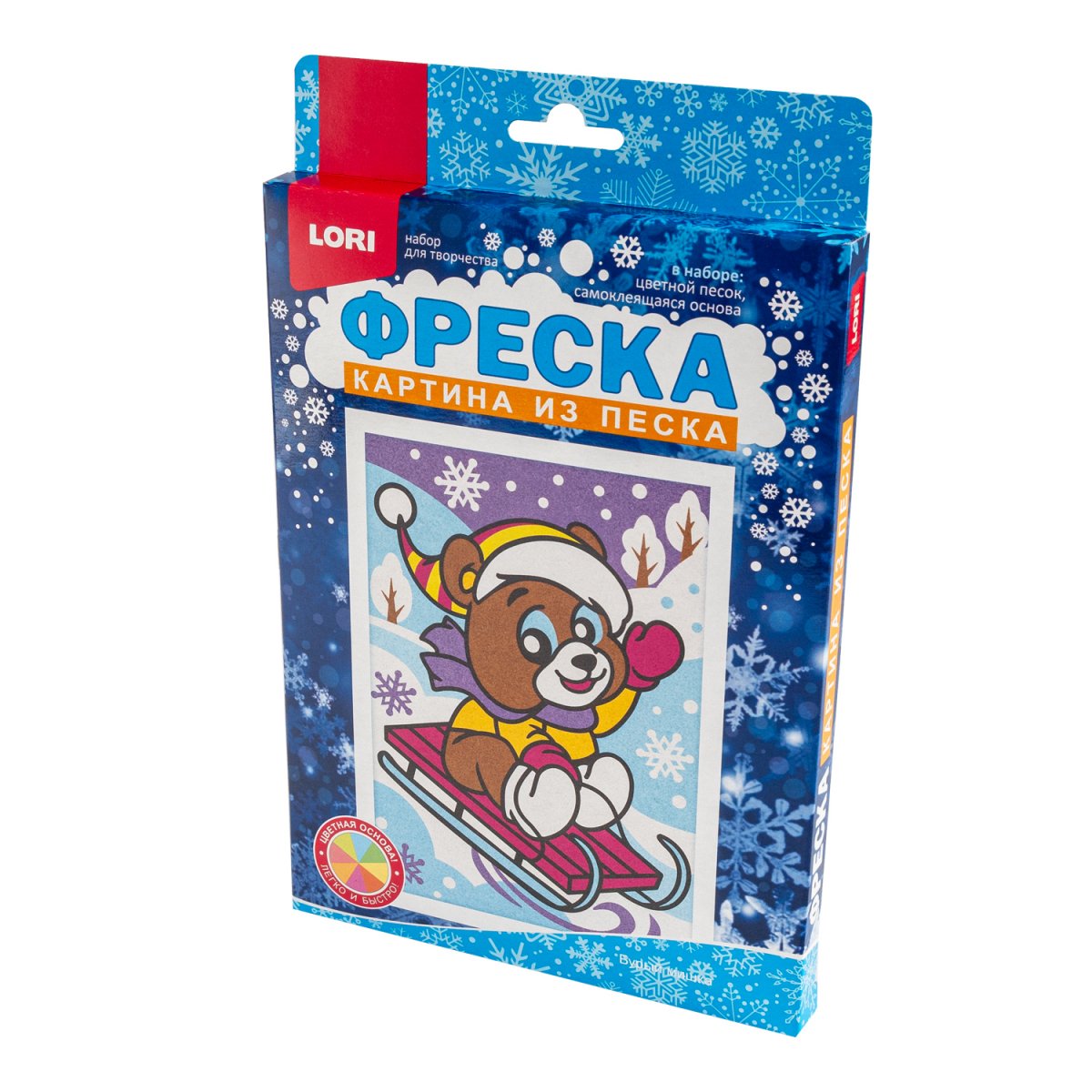 набор д/творч. фреска из песка "бурый мишка" Набор д/творч. фреска из песка "бурый мишка"