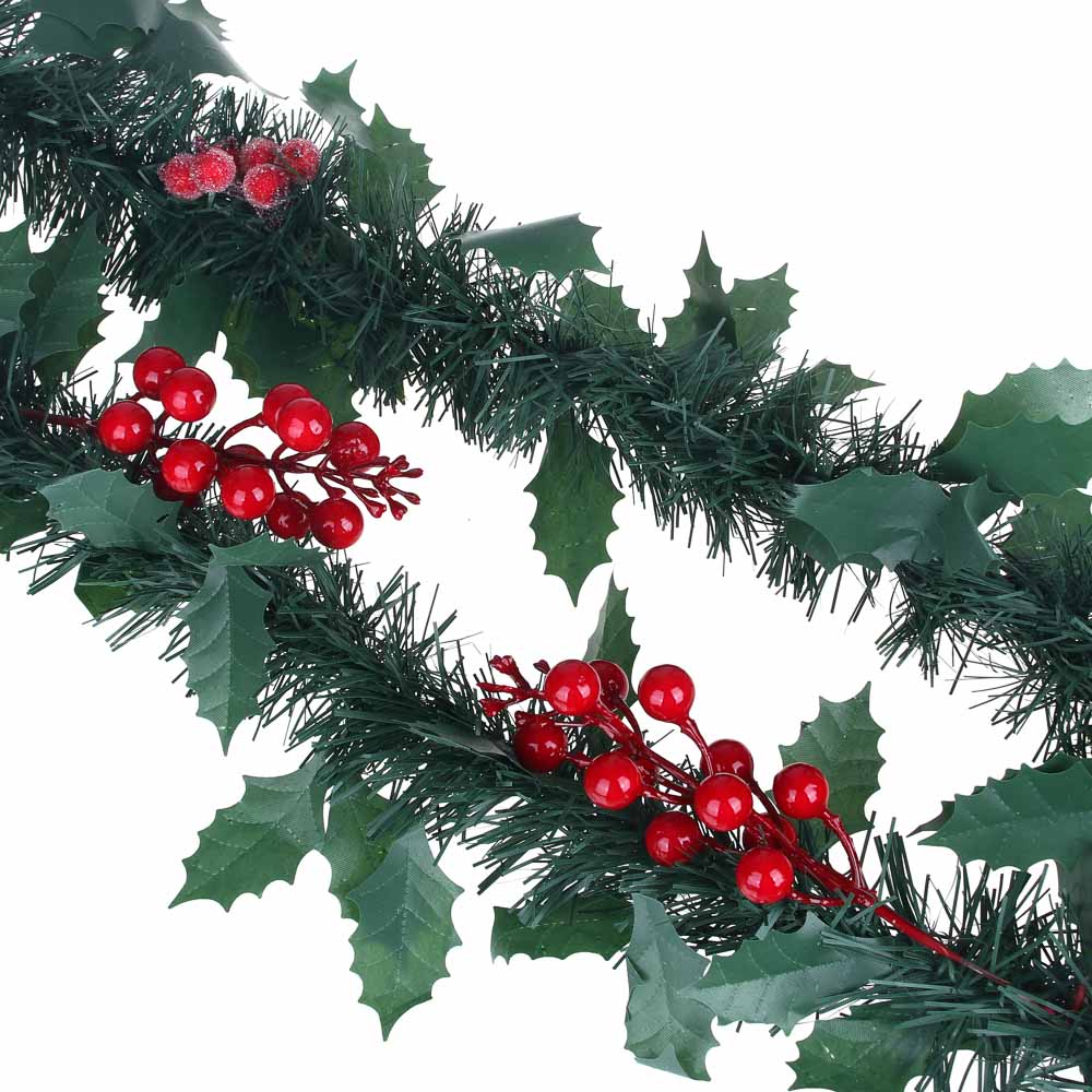 мишура зелёная (7см, 2м) асс-т Мишура зелёная (7см, 2м) асс-т