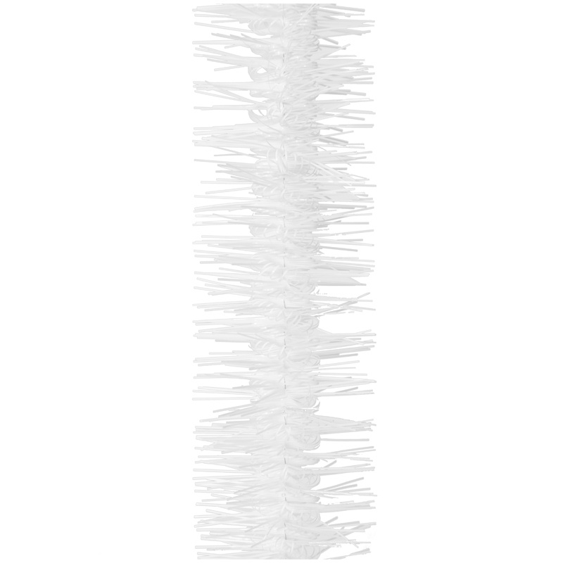 мишура "вьюга" белая 7,5см 2,7м Мишура "вьюга" белая 7,5см 2,7м