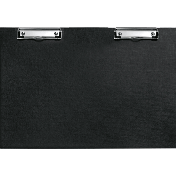 планшет с 2 прижимами а3 "devente" чёрный пвх горизональный Планшет с 2 прижимами а3 "devente" чёрный пвх горизональный