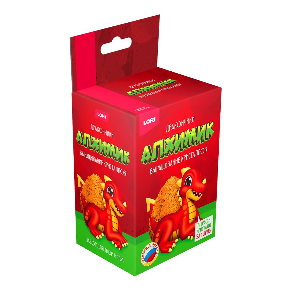 набор д/выращ. кристаллов "красный дракончик" Набор д/выращ. кристаллов "красный дракончик"