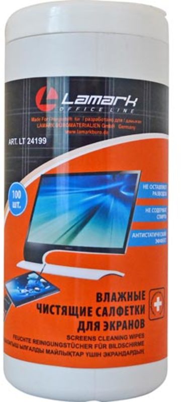 салфетки д/чистки экрана 100 шт. Салфетки д/чистки экрана 100 шт.