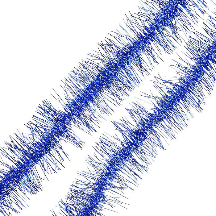 мишура "вьюга" синяя (7,5см 2,7м) Мишура "вьюга" синяя (7,5см 2,7м)