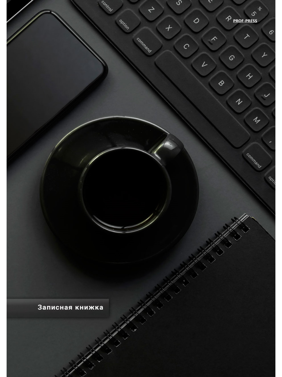 тетрадь а4 тв.обл. 120л. кл. "эстетика чёрного-1" (проф-пресс) глянц.лам. Тетрадь а4 тв.обл. 120л. кл. "эстетика чёрного-1" (проф-пресс) глянц.лам.