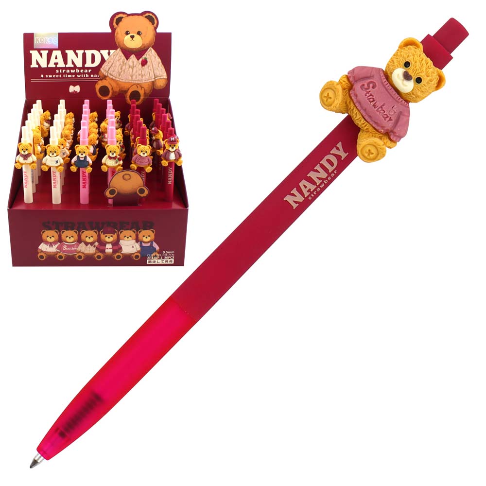 ручка шар. авт. кокос "нанди" синяя 0,5мм Ручка шар. авт. кокос "нанди" синяя 0,5мм