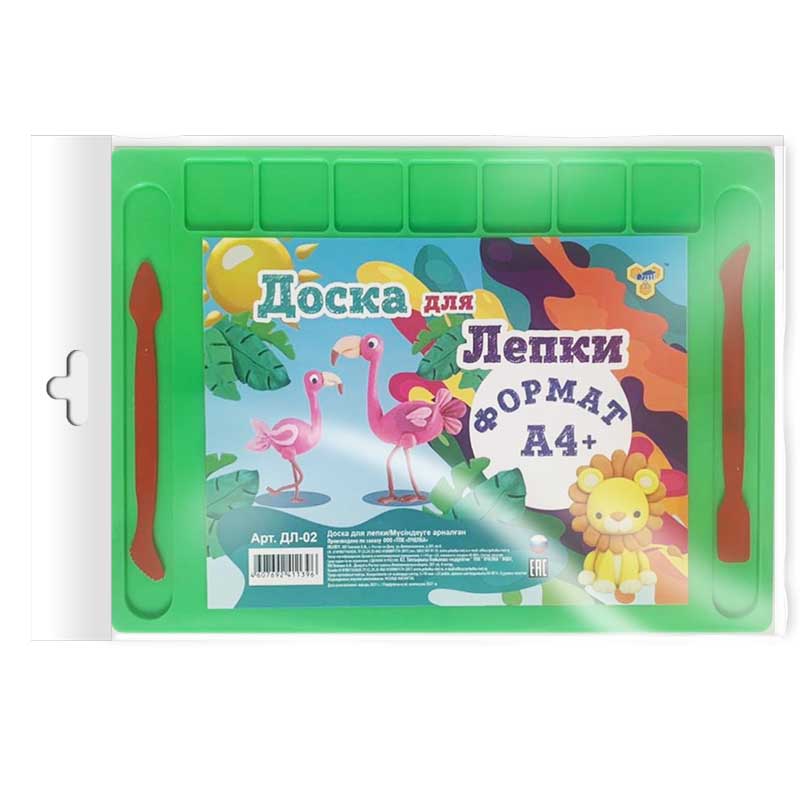 набор для лепки доска а4+2 стека цветная Набор для лепки доска а4+2 стека цветная