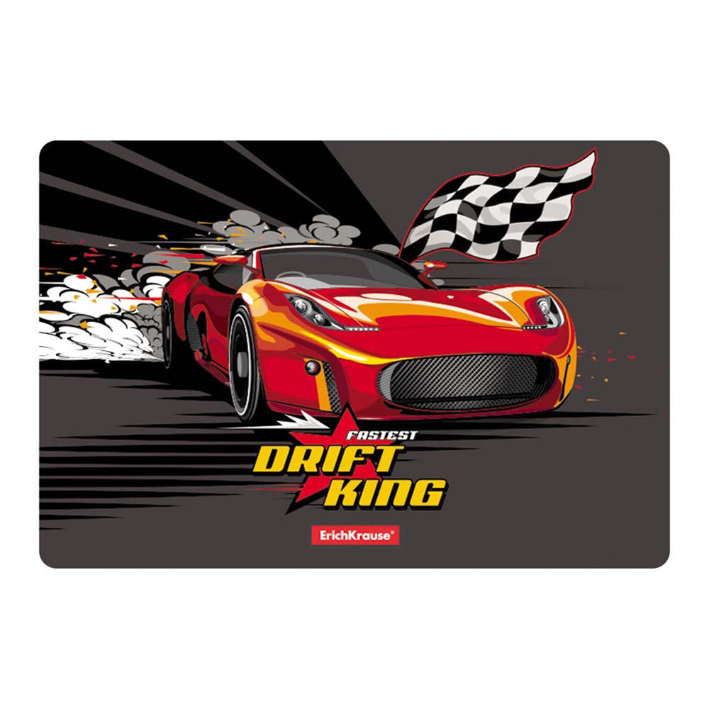 настольное покрытие "drift king" (erich krause) а3 пластик Настольное покрытие "drift king" (erich krause) а3 пластик
